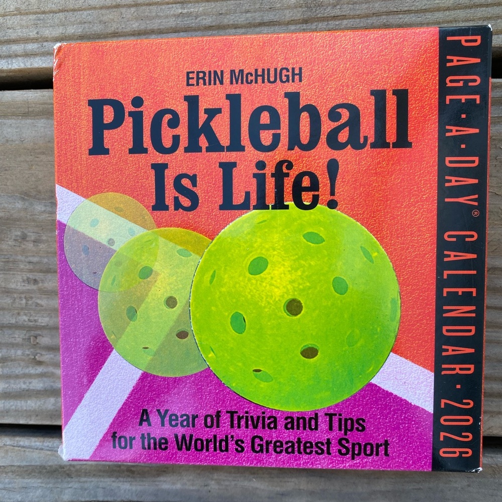 Pickleball Is Life Page-A-Day 2026 Calendar